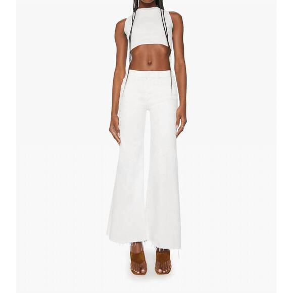 MOTHER Denim - NEW MOTHER the roller fray jean in fairest of them all